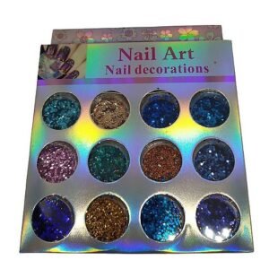 Estojo de Glitter Azul