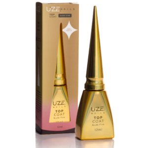 Top Coat Nude Pink Diamond 12ml Uze Nails