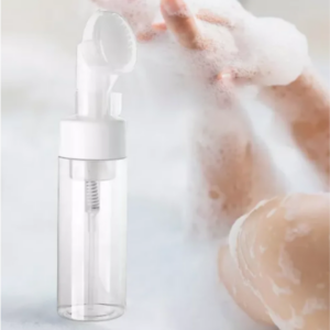 Frasco Pump Espumador com Escovinha de Limpeza 180 Ml