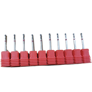 Kit 10 Brocas Diamantadas Esfericas 2mm Para Unhas