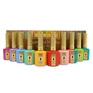 Esmalte em Gel Helen Color Diamond Nivelavel Arco-Íris 15ml