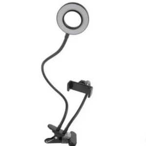 Ring Light 2 em 1 com Suporte p/ Celular Gravação Live Vídeo