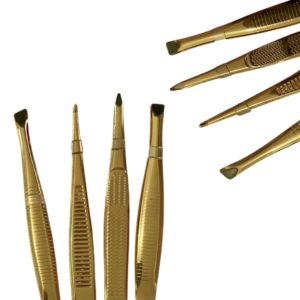 Kit Pinças Beauty Tool 4un