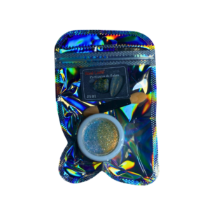 Glitter Particulas de Flakes Com Pincel