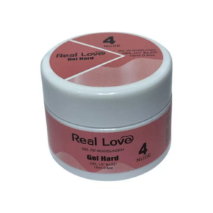 Gel Hard Unha Real Love Nude 4 15ml
