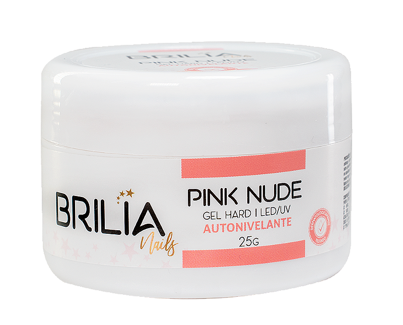Brilia Nails Gel Pink Nude nova formula 25g - Imagem 4