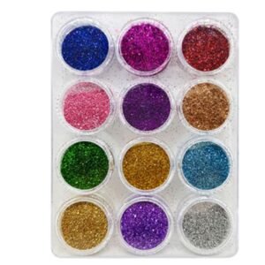 Glitter Fino para Decoração 12 Un (Consultar Cores)