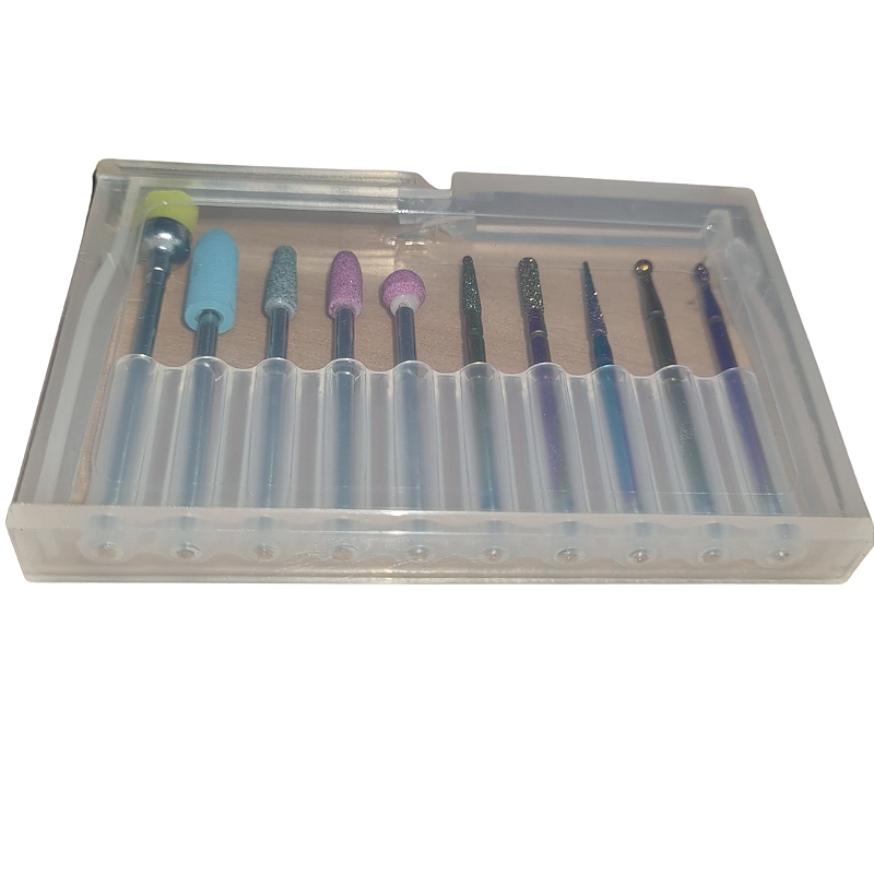 Kit Brocas Diamantadas e Polidoras com 10 Peças - Imagem 3