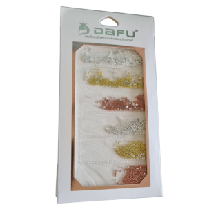 Kit Caviar com Pedraria Strass 6 cápsulas
