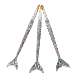 Kit Pincel Sereia Zem 3 Unidades