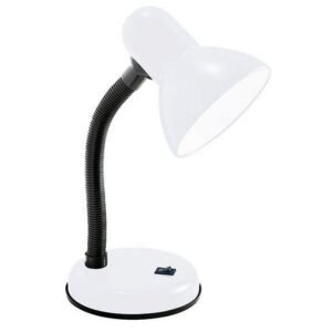 Luminária de Mesa com Base – Branca
