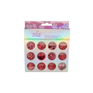 MIX GLITTER FINO E FLOCADO
