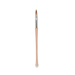 Pincel Espiral Dourado – Porcelana