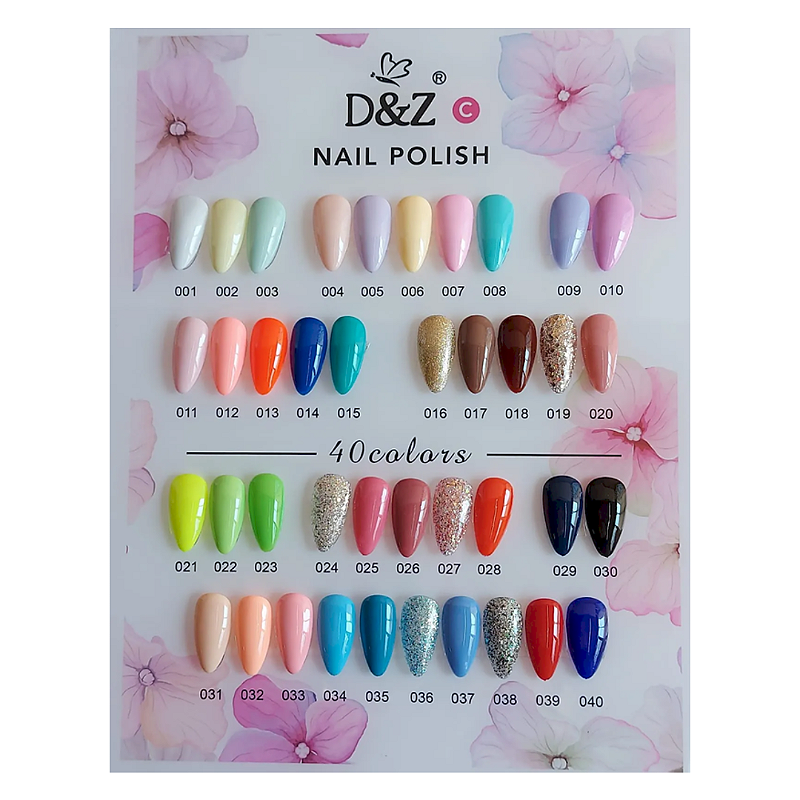 Esmaltes em gel D&Z (tabela C) numerações 301-340 - Imagem 3