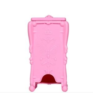Porta Algodão Prensado- Rosa