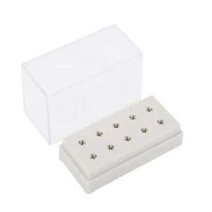 Porta Brocas com 10 Furos – Branco