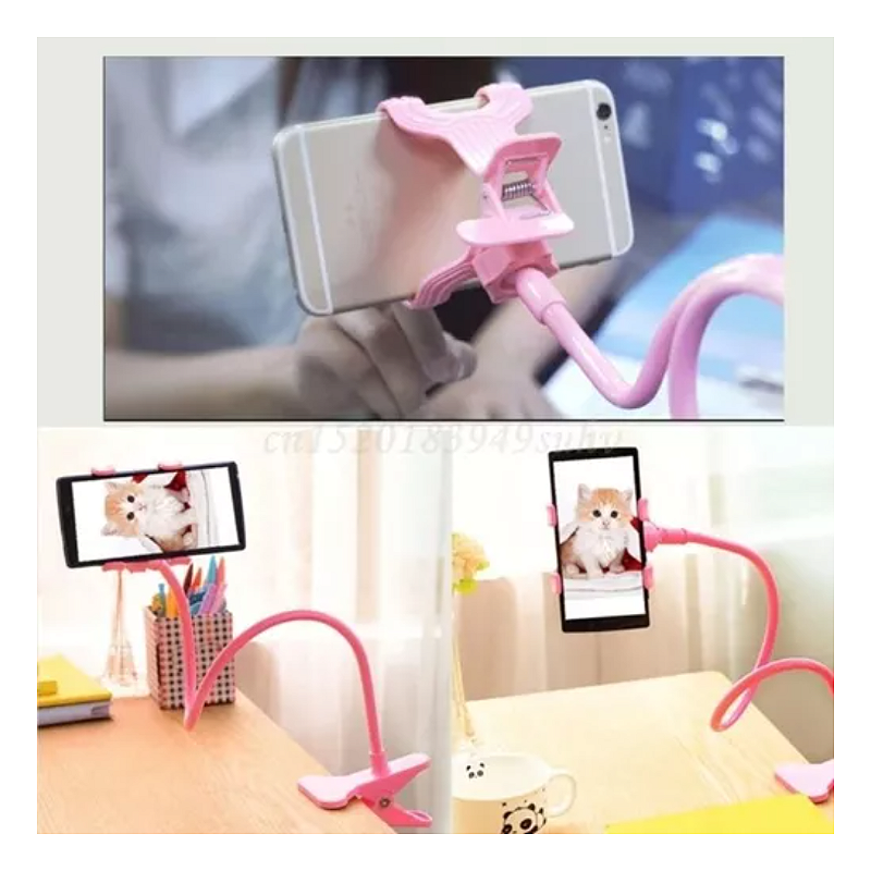 Suporte Universal Celular Haste Flexível Mesa Cama Universal - Imagem 4