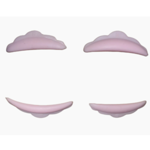 Bob De Silicone Pads P/ Lash Lifting Cílios – 5 Pares Rosa